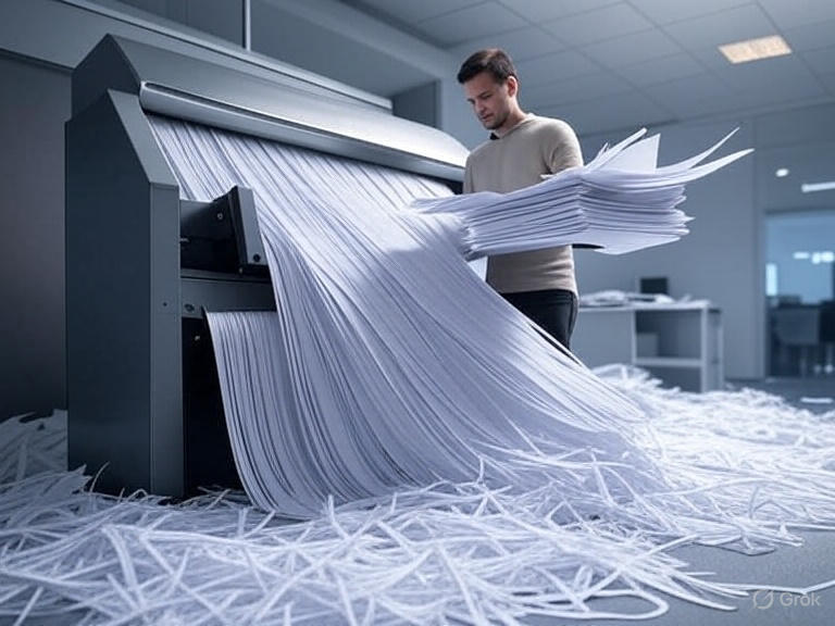 גריסת נייר,גריסת קלסרים